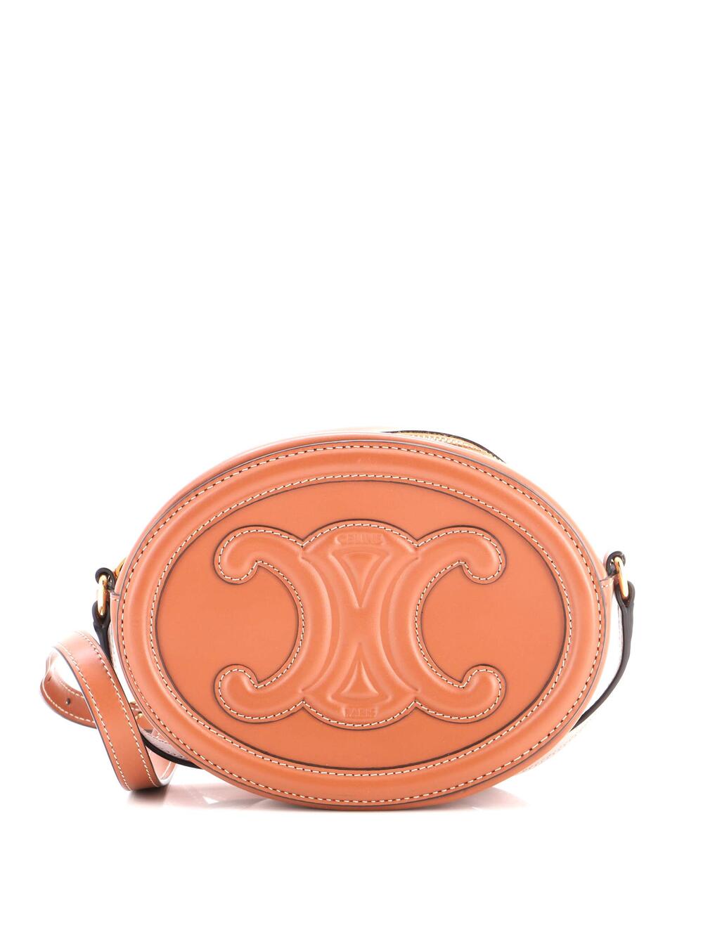 Celine Triomphe Oval Crossbody Bag #370268C11B
